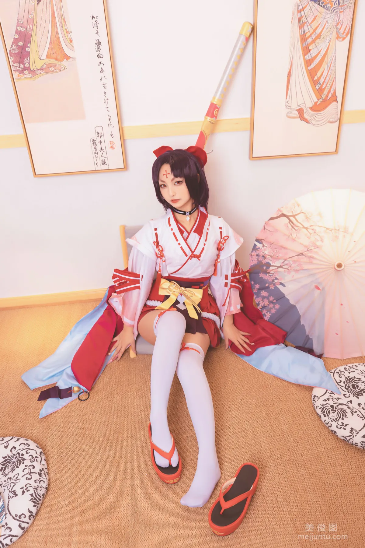 [Cosplay] 神楽坂真冬 《刀ノ語》 寫真集 62