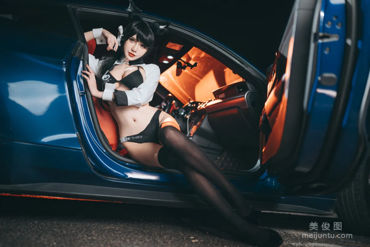 [Cosplay] 動漫博主一隻冉呐 - 愛宕賽車 寫真集 16