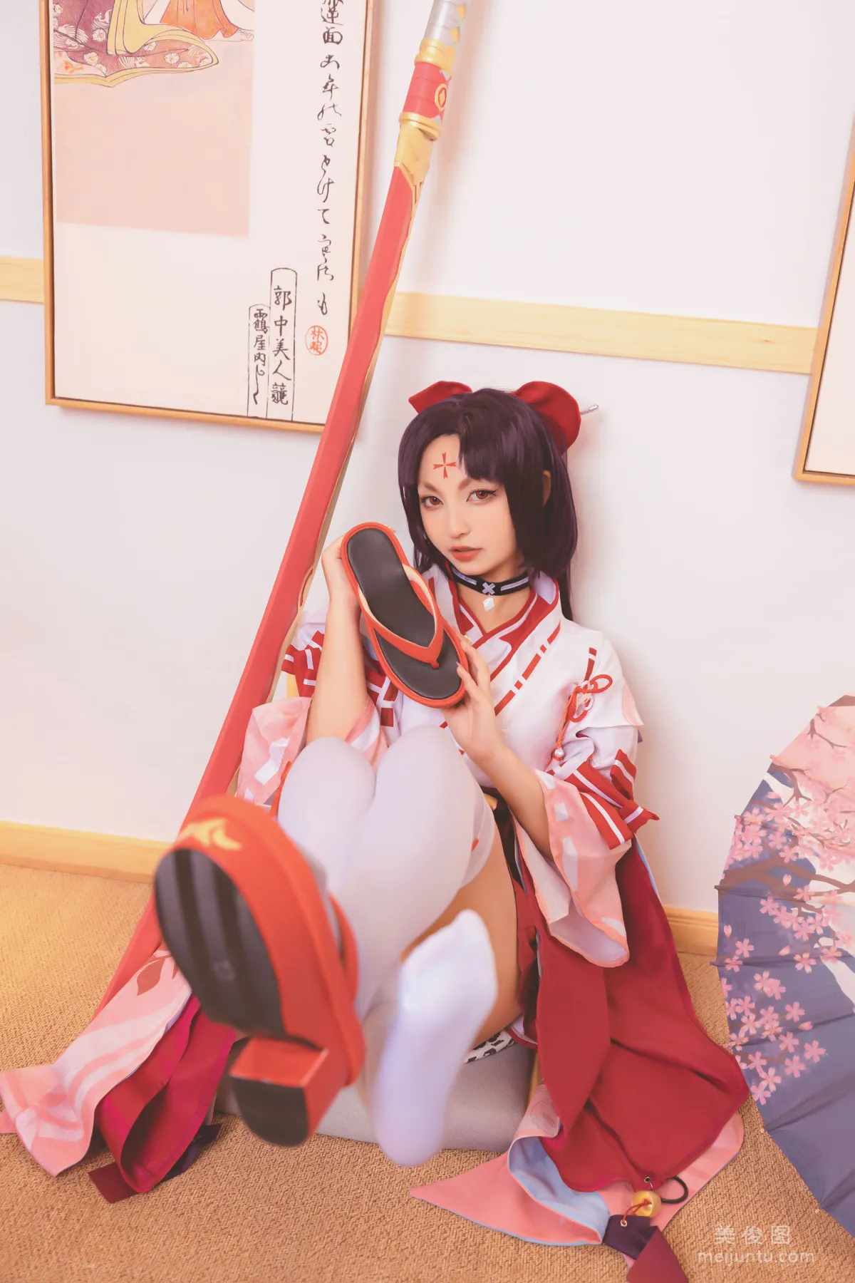 [Cosplay] 神楽坂真冬 《刀ノ語》 寫真集 54