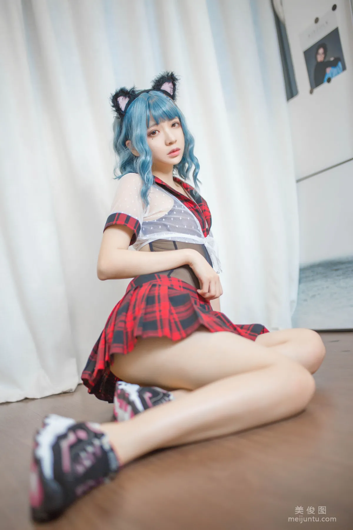 [Cosplay] 疯猫ss - 蓝发 写真集11