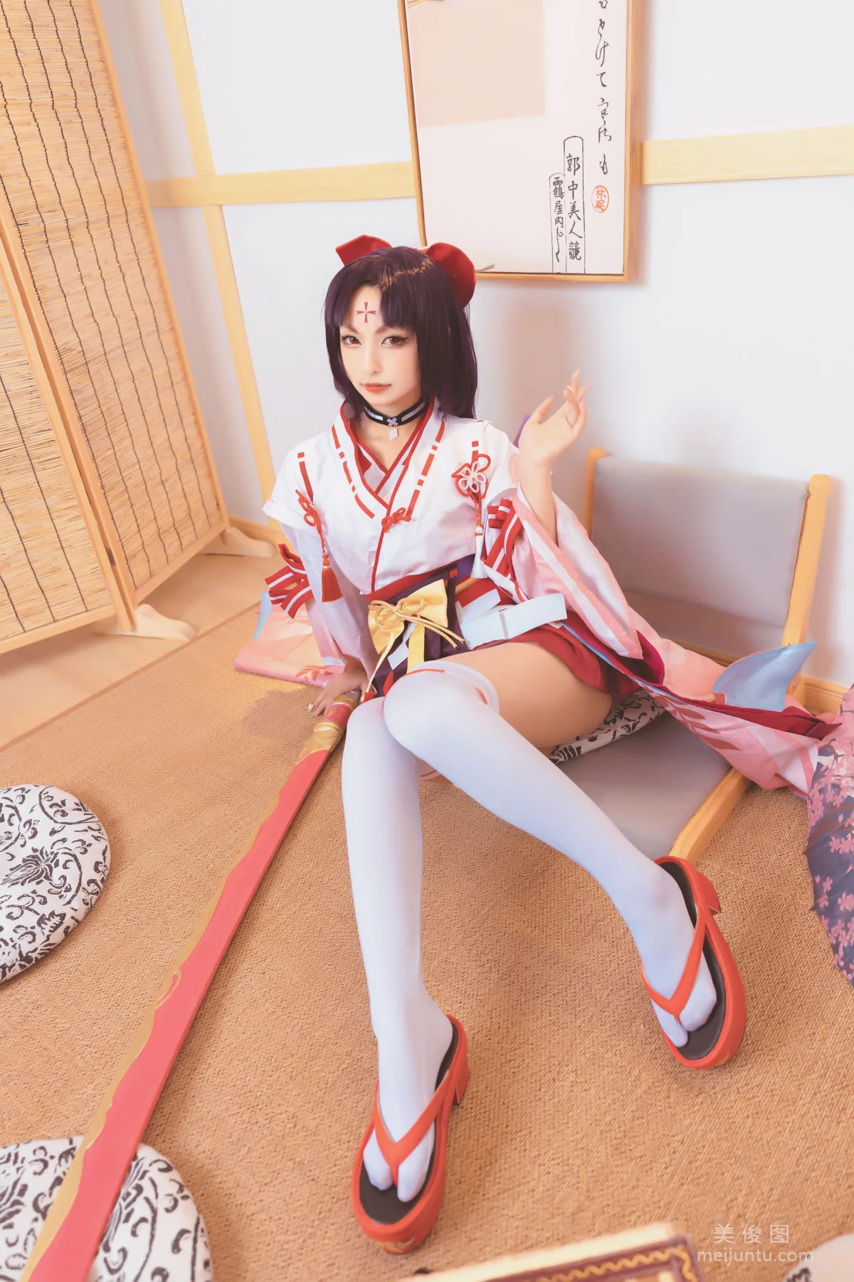 [Cosplay] 神楽坂真冬 《刀ノ語》 寫真集 19