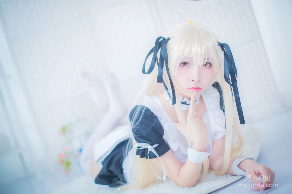 [Cosplay] 人氣Coser二佐Nisa - 穹妹女仆 14
