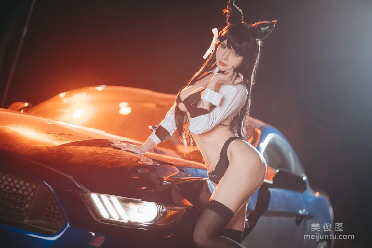 [Cosplay] 動漫博主一隻冉呐 - 愛宕賽車 寫真集 12