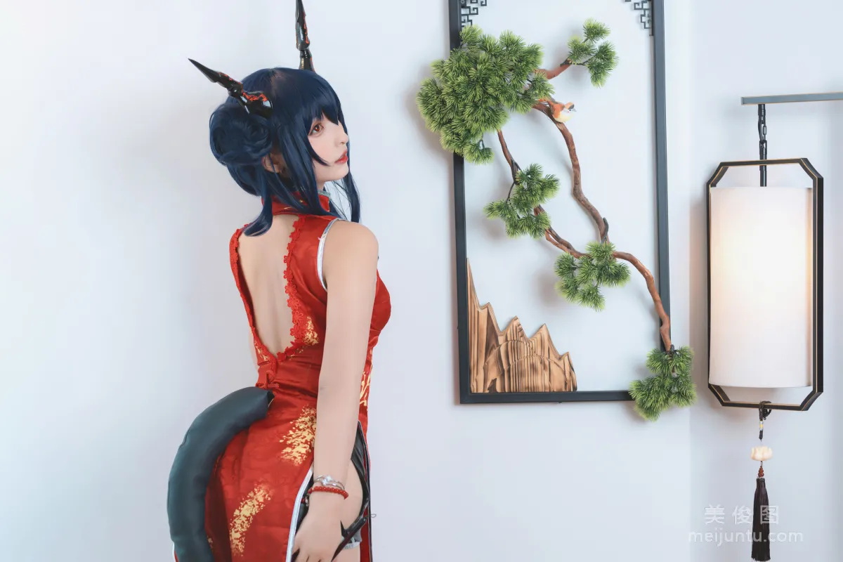 [Cosplay] 神楽坂真冬 - 旗袍魔女 寫真集 21