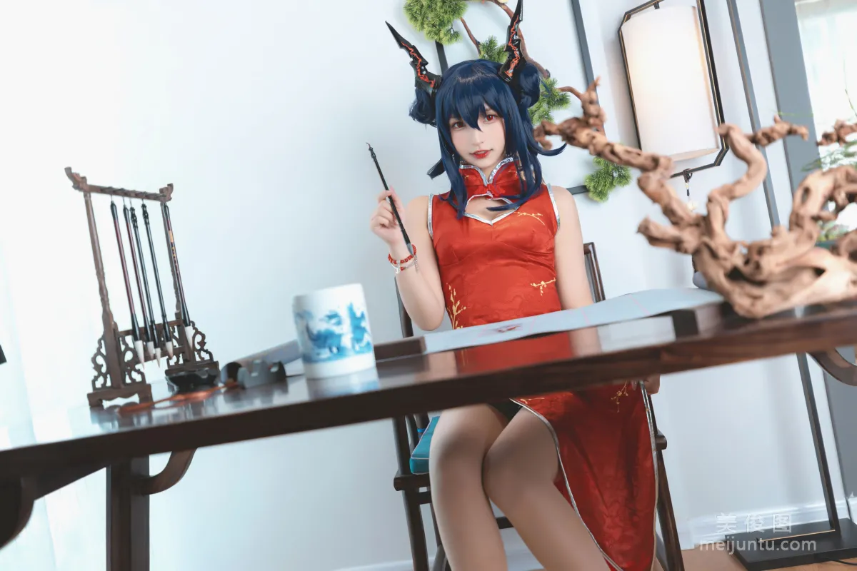 [Cosplay] 神楽坂真冬 - 旗袍魔女 寫真集 2