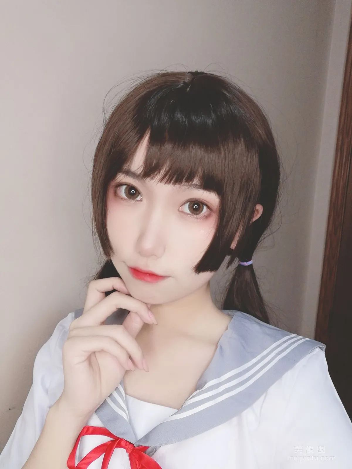 [Cosplay] 芋圆侑子SJ_ - 白丝jk1