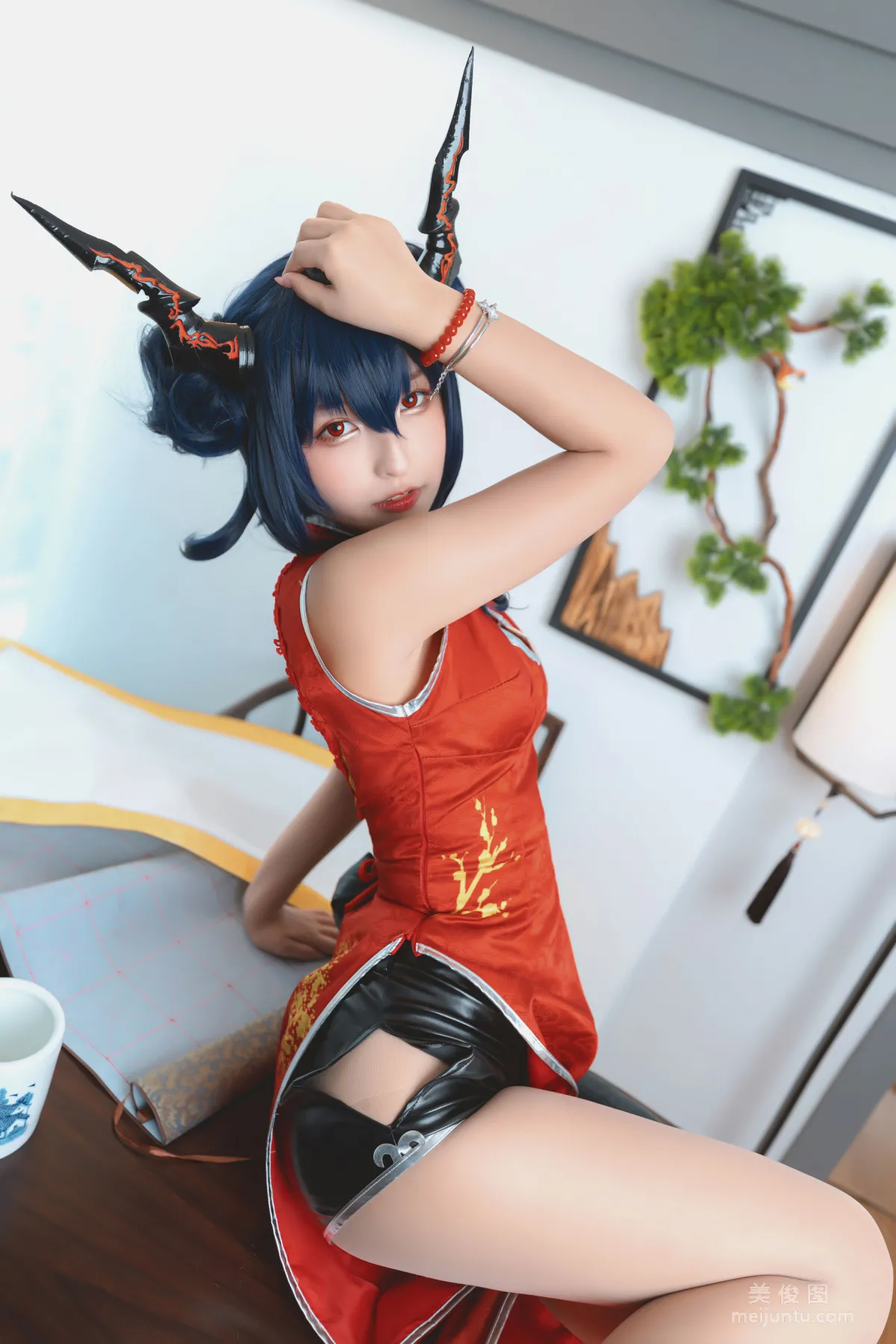 [Cosplay] 神楽坂真冬 - 旗袍魔女 寫真集 23