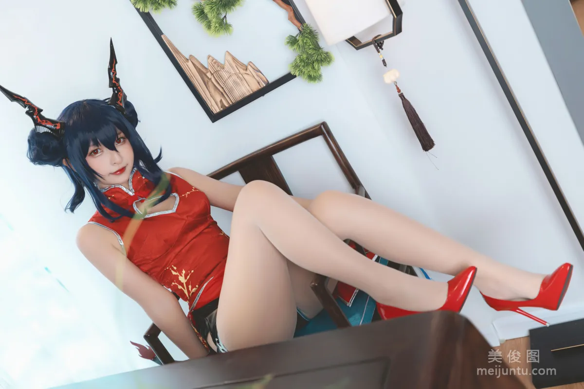 [Cosplay] 神楽坂真冬 - 旗袍魔女 寫真集 3