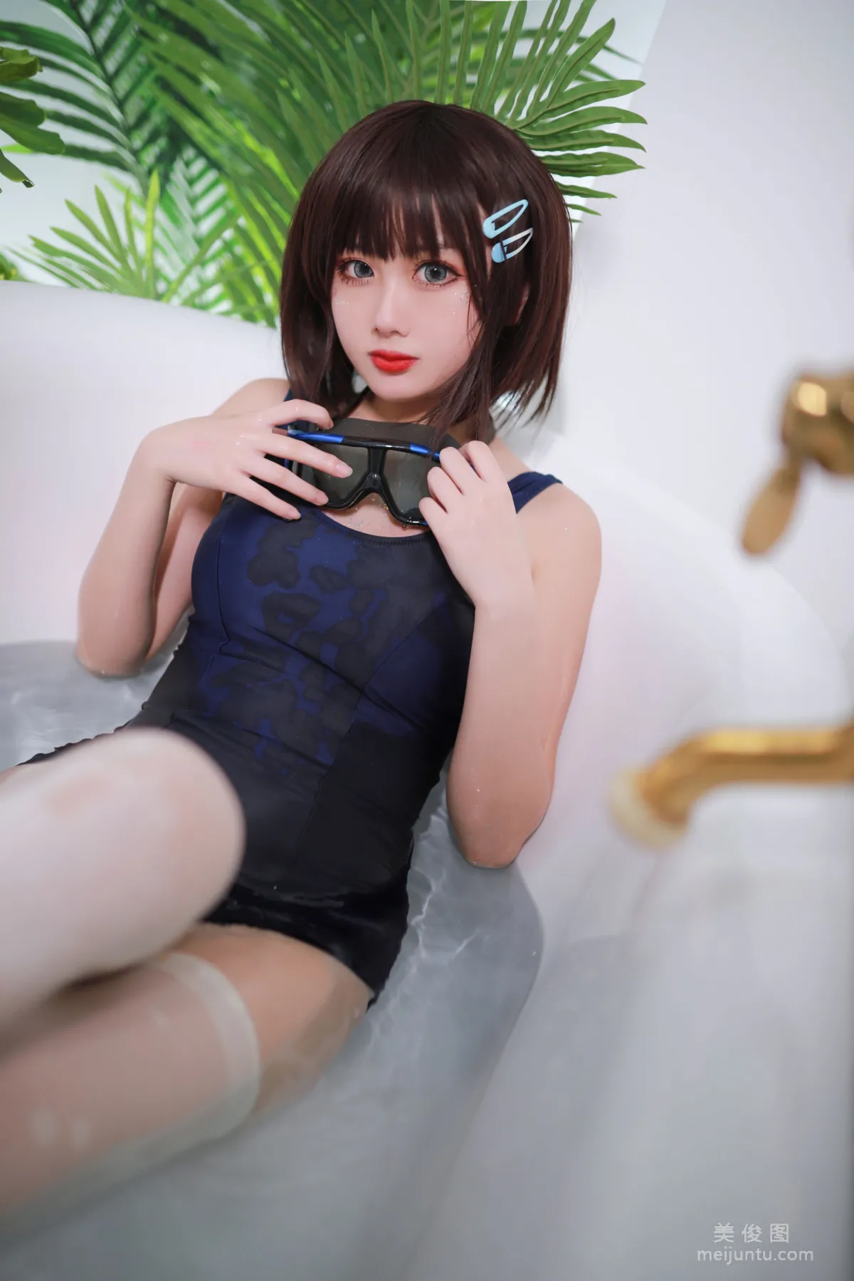 [Cosplay] 您的蛋蛋 - 夏日泳裝 浴缸 寫真集 17