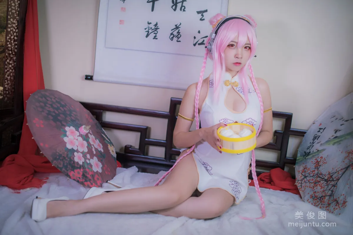 [Cosplay] 人氣Coser二佐Nisa - 索尼子旗袍 寫真集 3