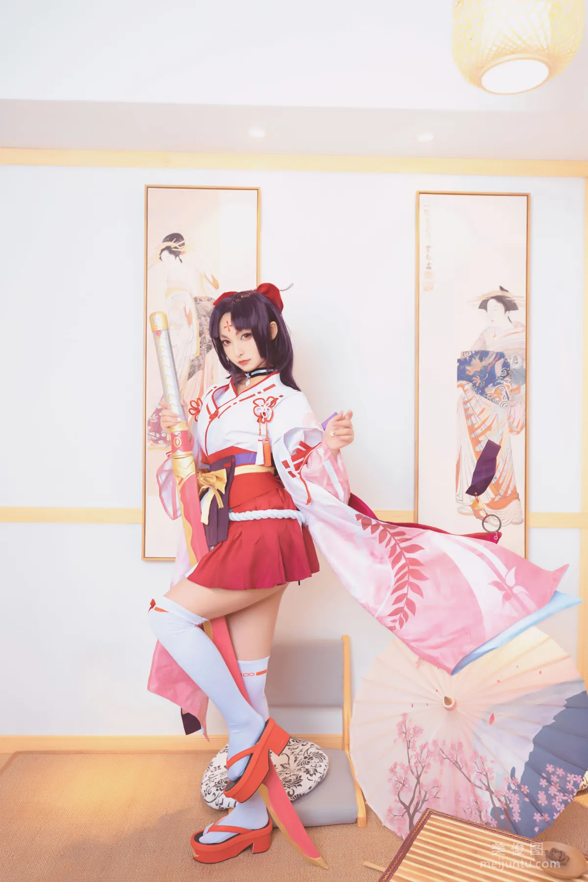 [Cosplay] 神楽坂真冬 《刀ノ語》 寫真集 3