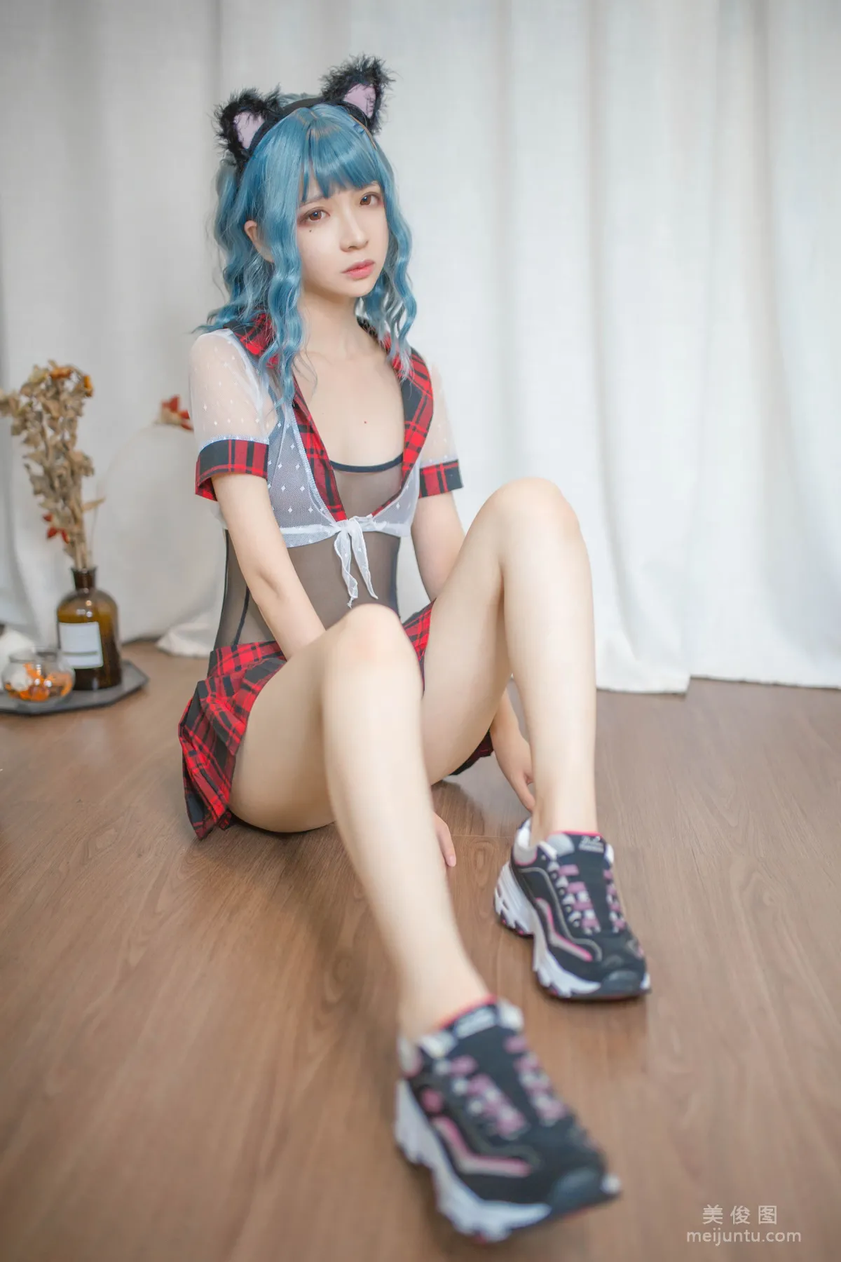 [Cosplay] 疯猫ss - 蓝发 写真集9