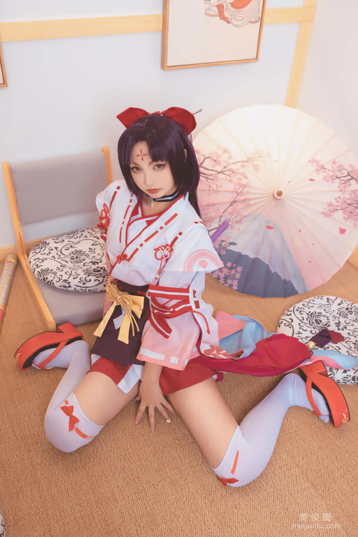 [Cosplay] 神楽坂真冬 《刀ノ語》 寫真集 34
