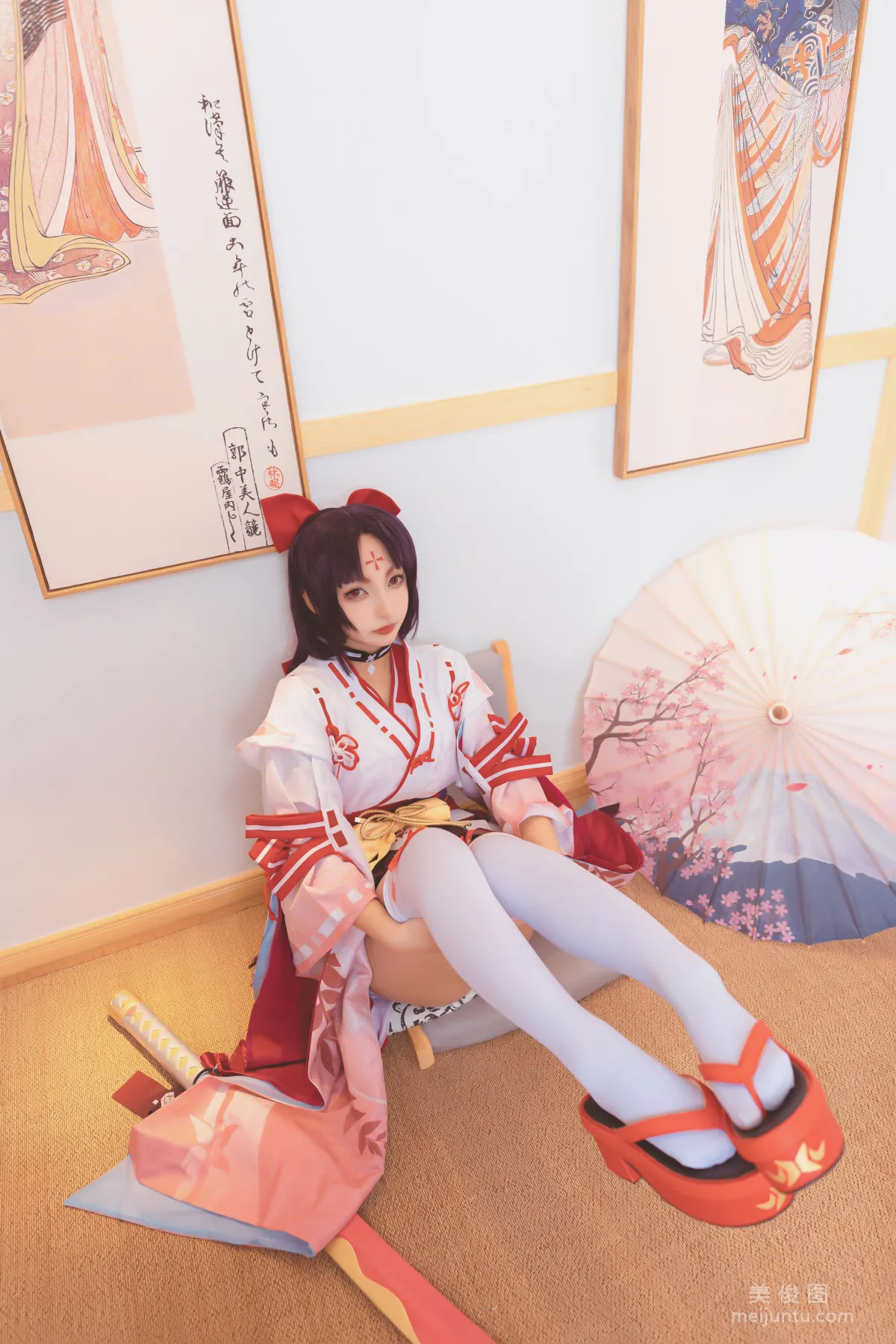 [Cosplay] 神楽坂真冬 《刀ノ語》 寫真集 21