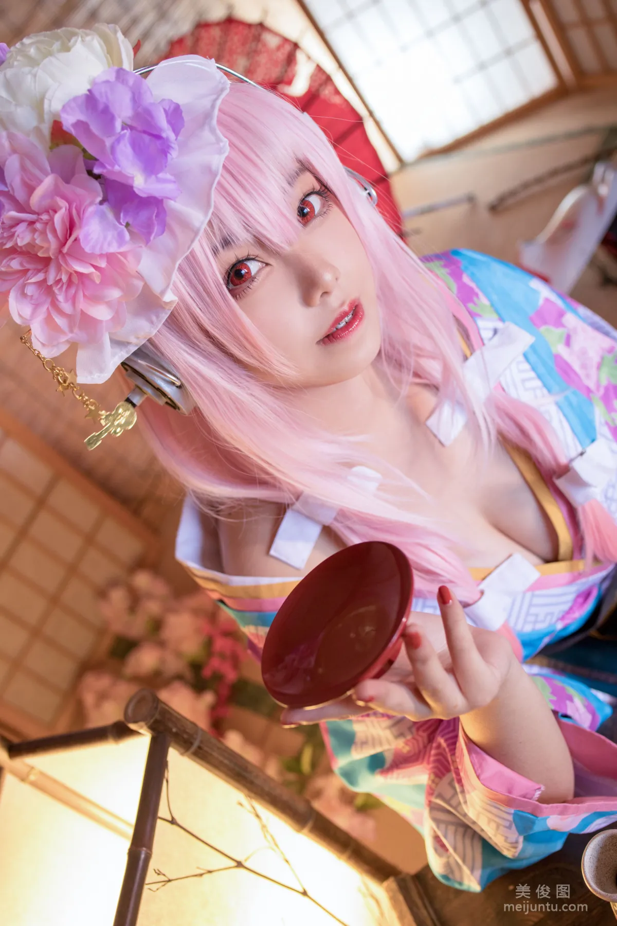 [Cosplay] 蜜汁貓裘 - 索尼子和服 寫真集 11