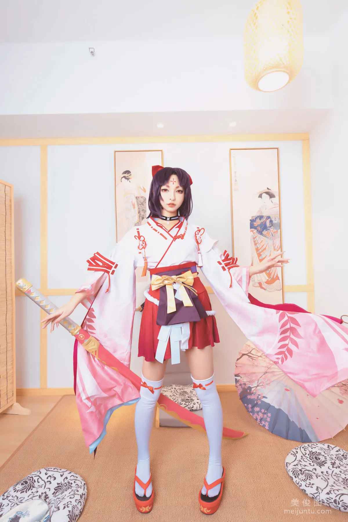 [Cosplay] 神楽坂真冬 《刀ノ語》 寫真集 47