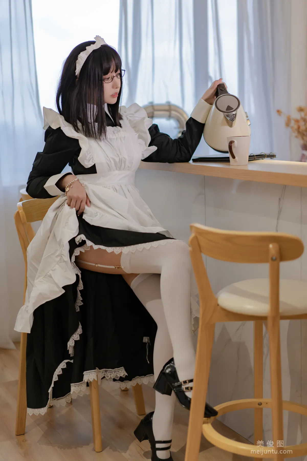 [Cosplay] 米線線sama - 女仆長裙 寫真集 28