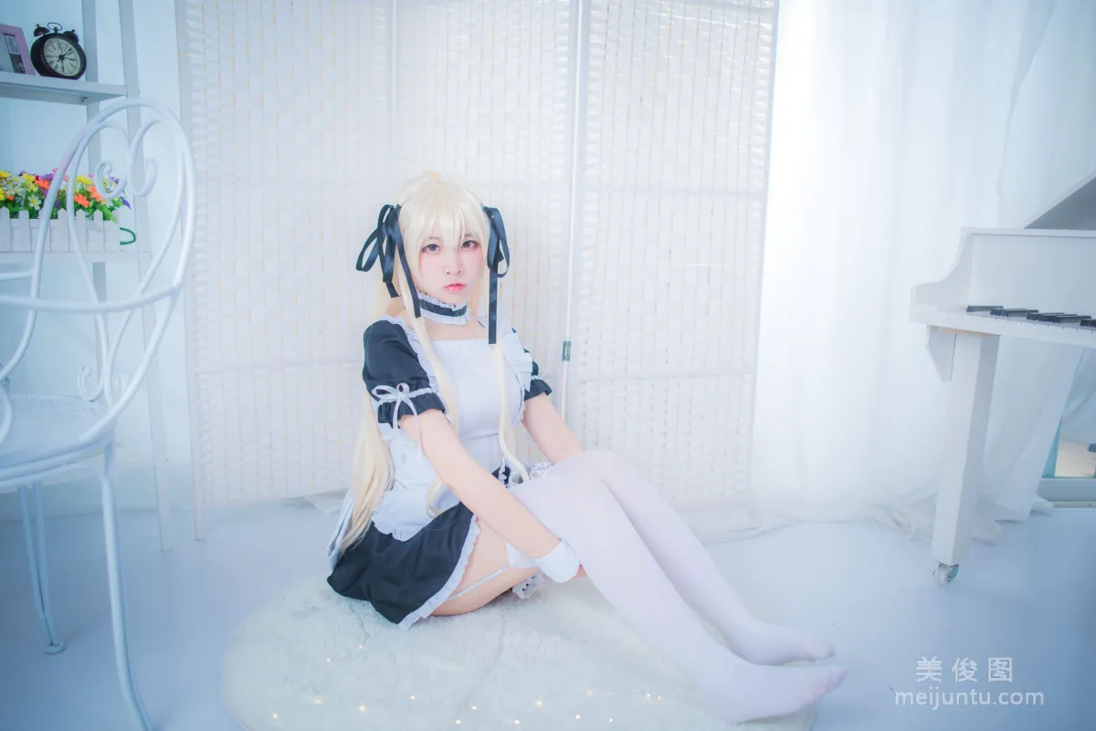 [Cosplay] 人气Coser二佐Nisa - 穹妹女仆9