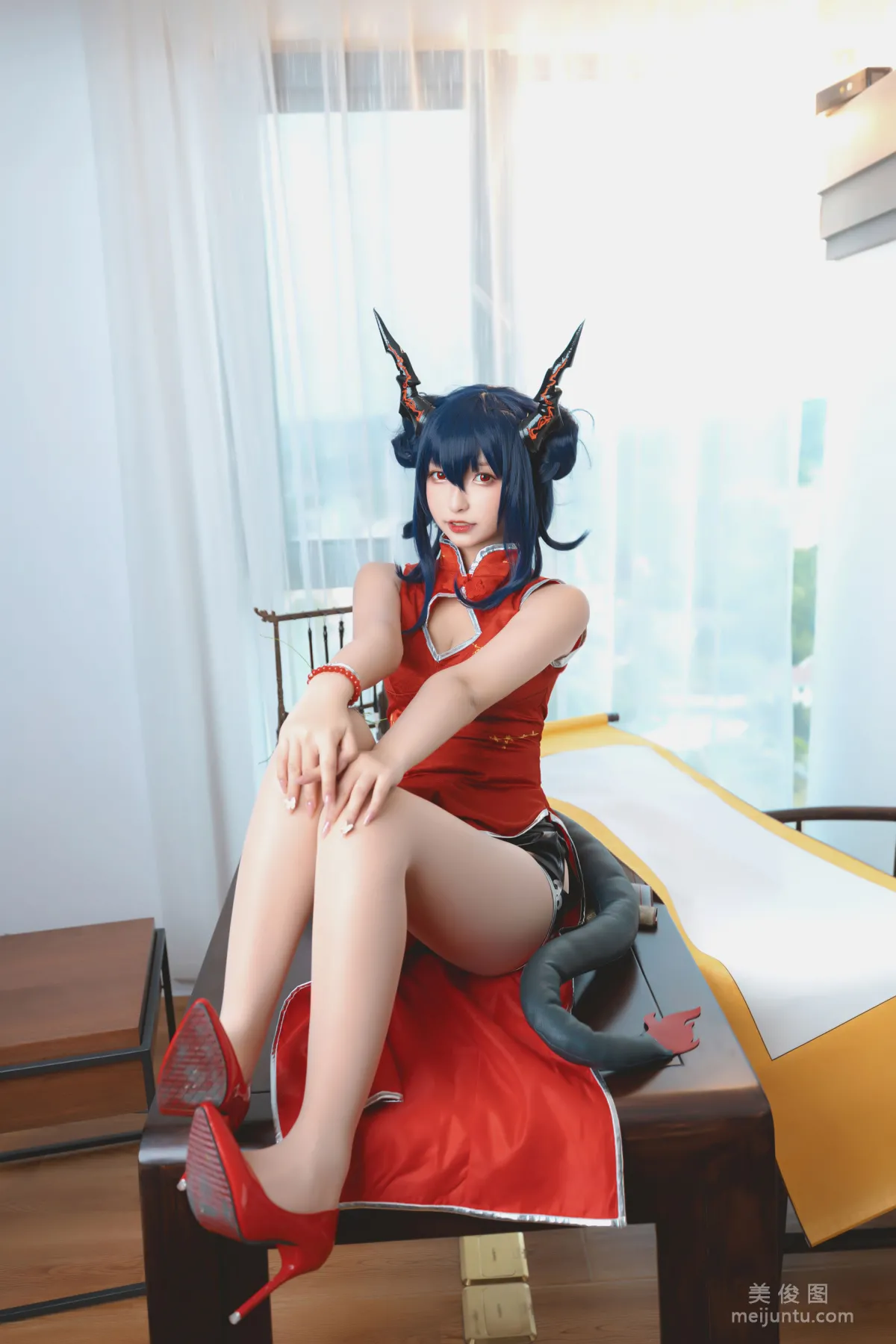 [Cosplay] 神楽坂真冬 - 旗袍魔女 寫真集 22