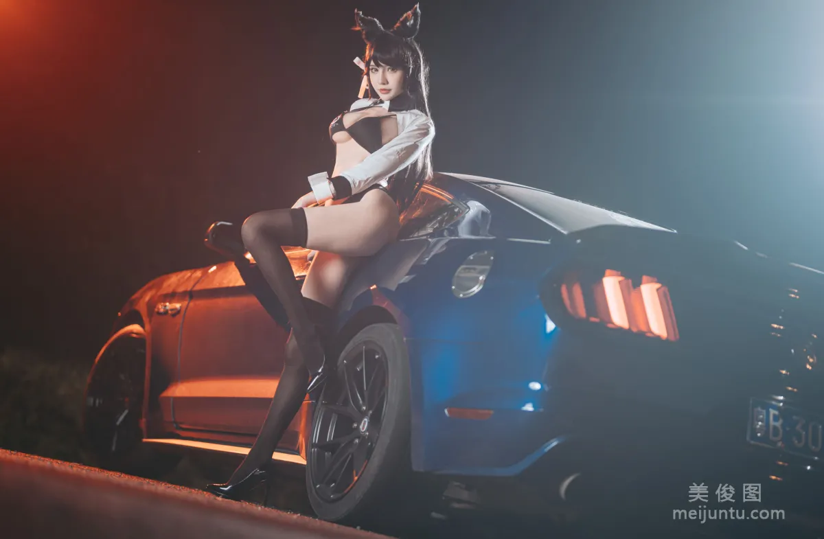 [Cosplay] 動漫博主一隻冉呐 - 愛宕賽車 寫真集 8