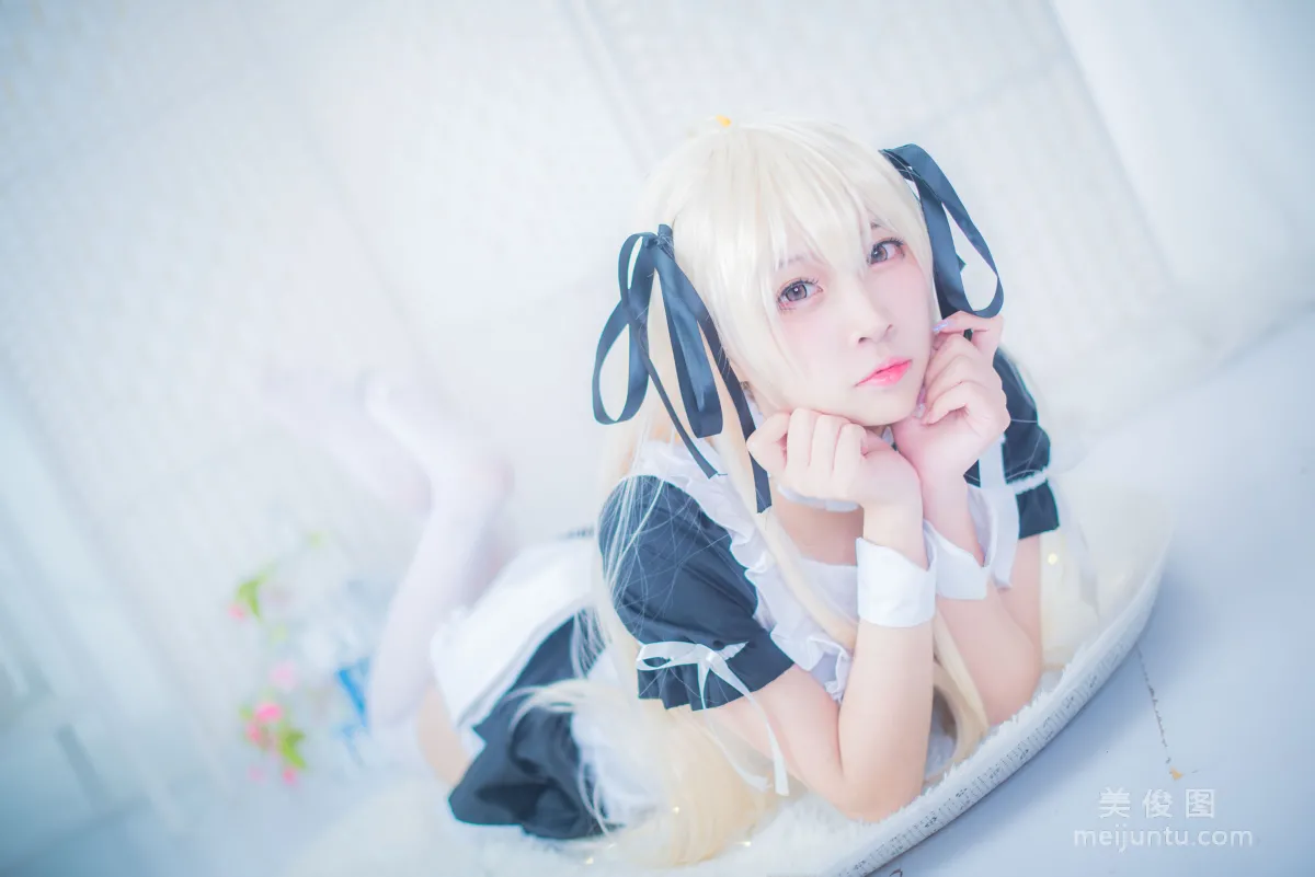 [Cosplay] 人氣Coser二佐Nisa - 穹妹女仆 13