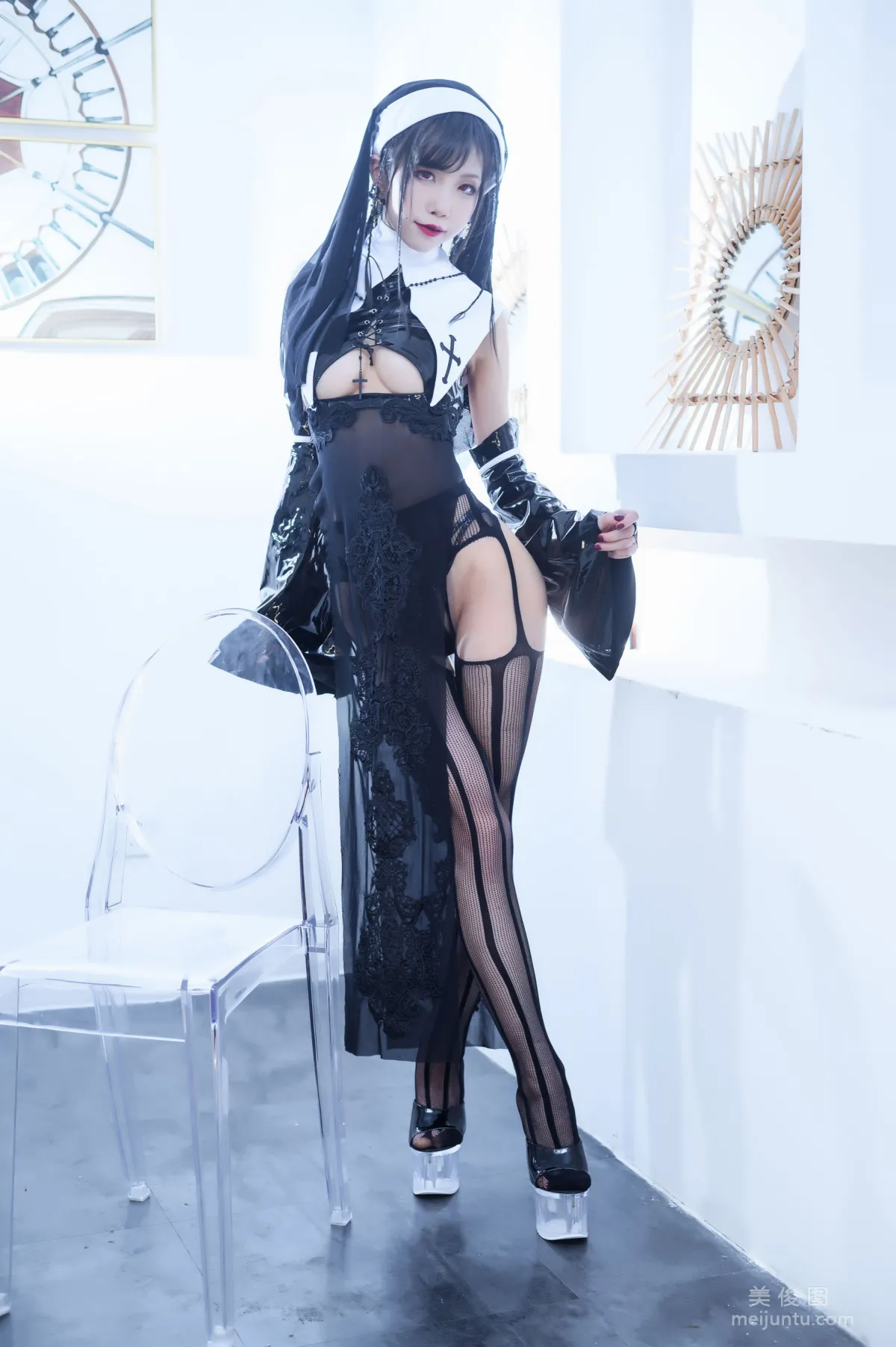 [Cosplay] 水淼aqua - 修女34