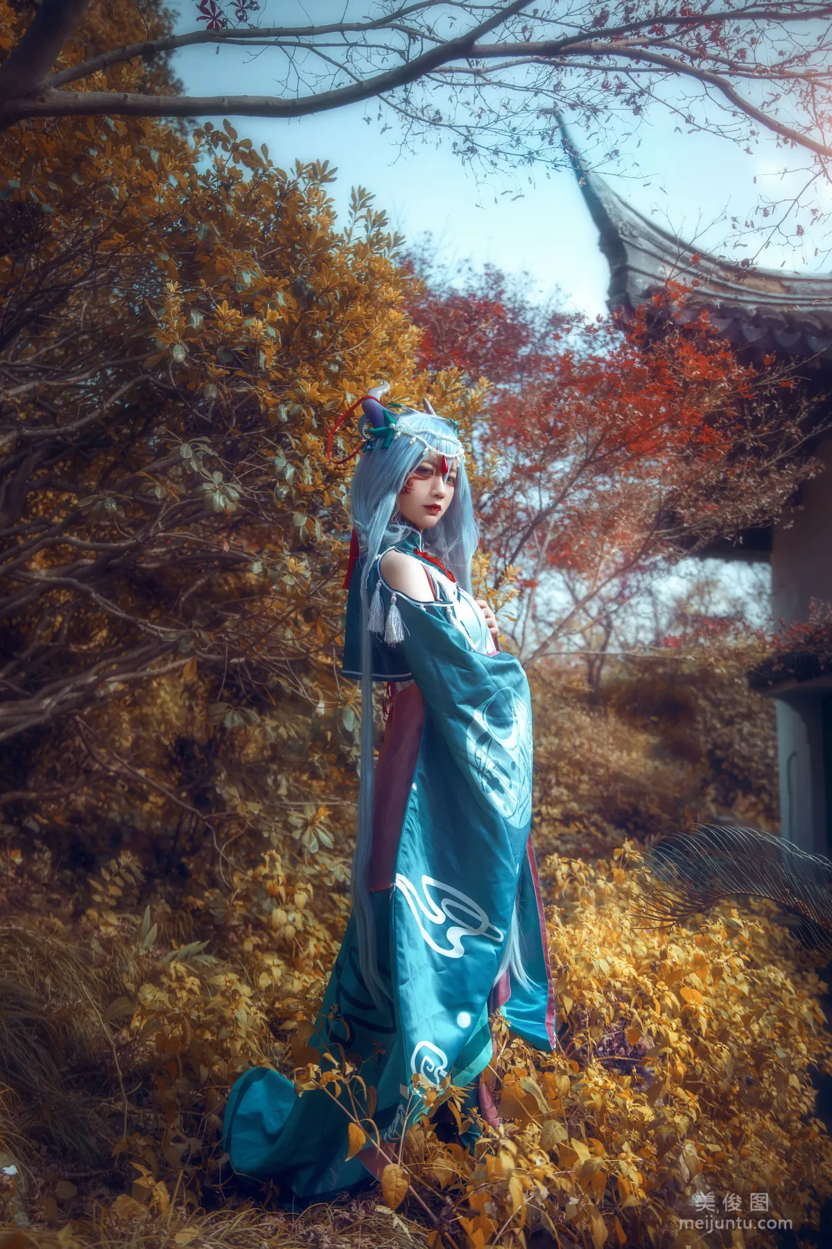 [Cosplay寫真] 動漫博主弦音sic - 洛天依 上古神話 4