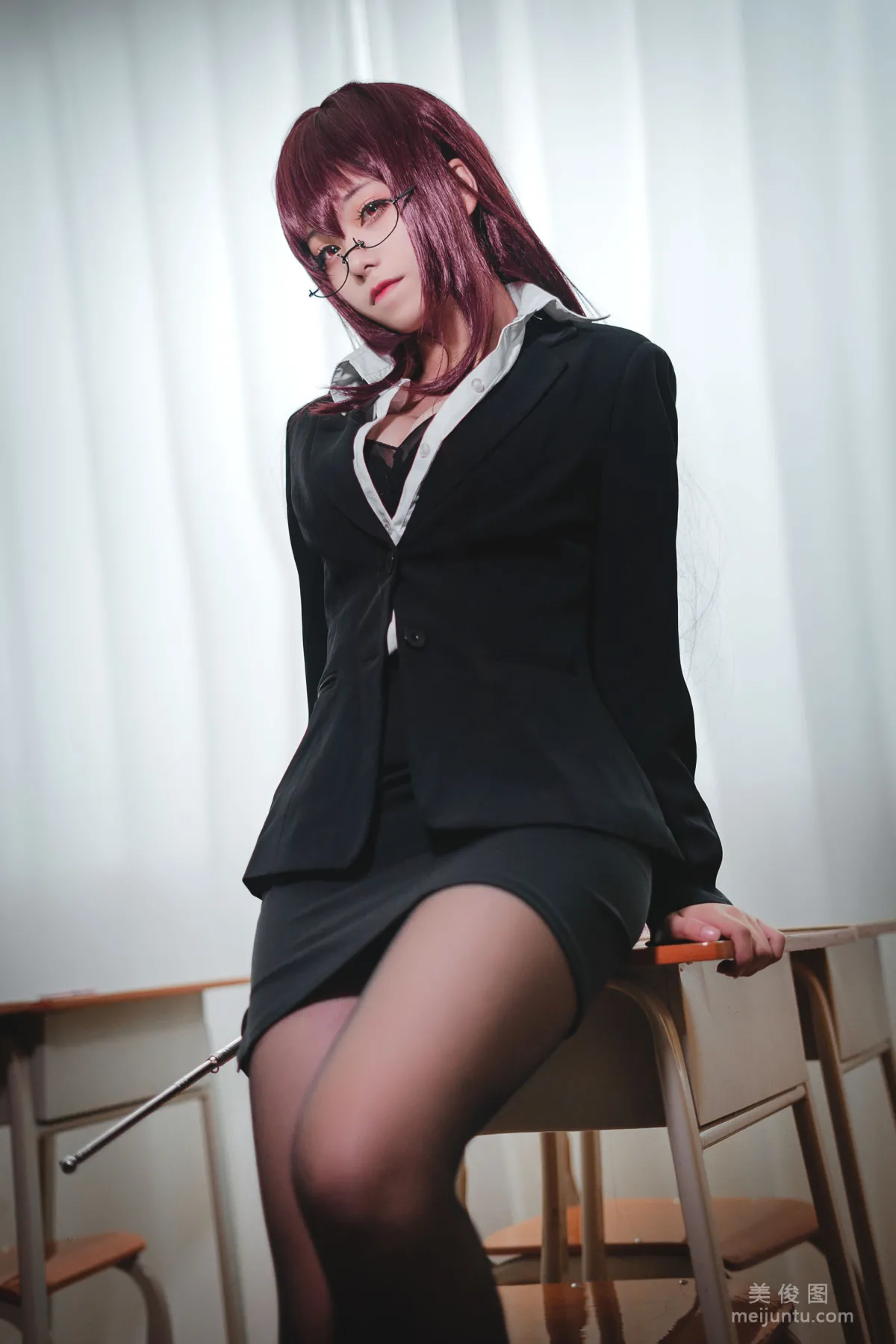 [Cosplay] 蜜汁貓裘 - 師匠教師寫真 7