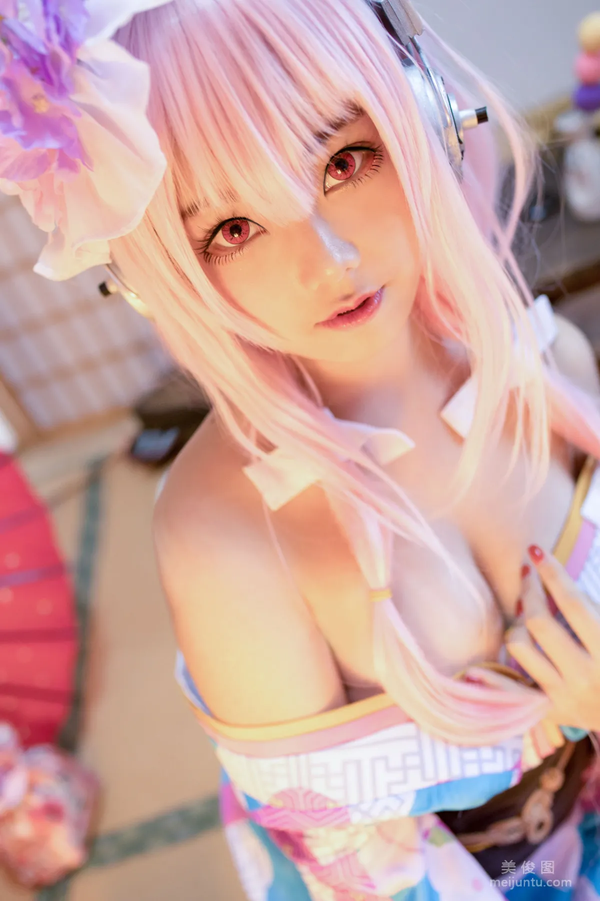 [Cosplay] 蜜汁貓裘 - 索尼子和服 寫真集 19