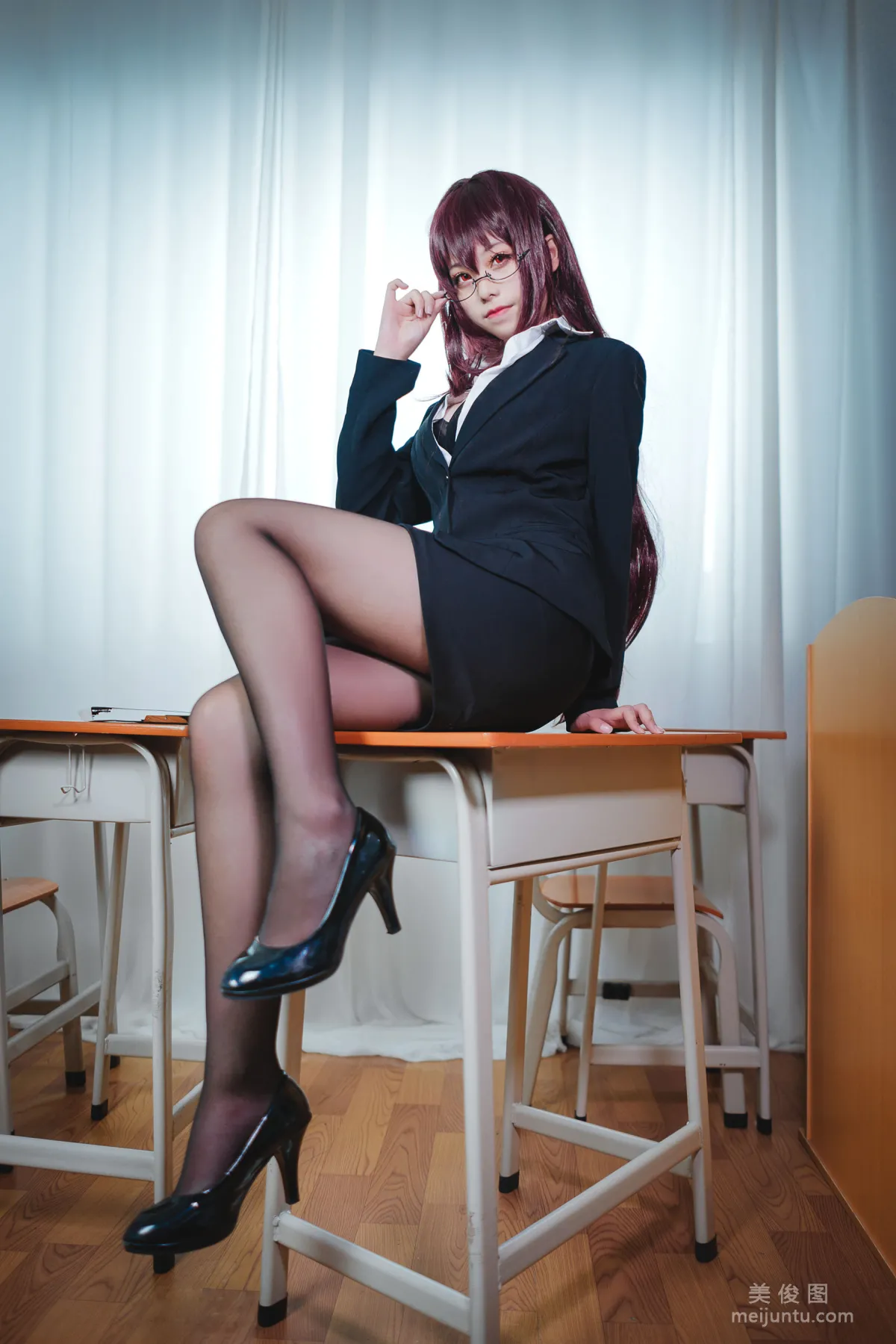 [Cosplay] 蜜汁貓裘 - 師匠教師寫真 5