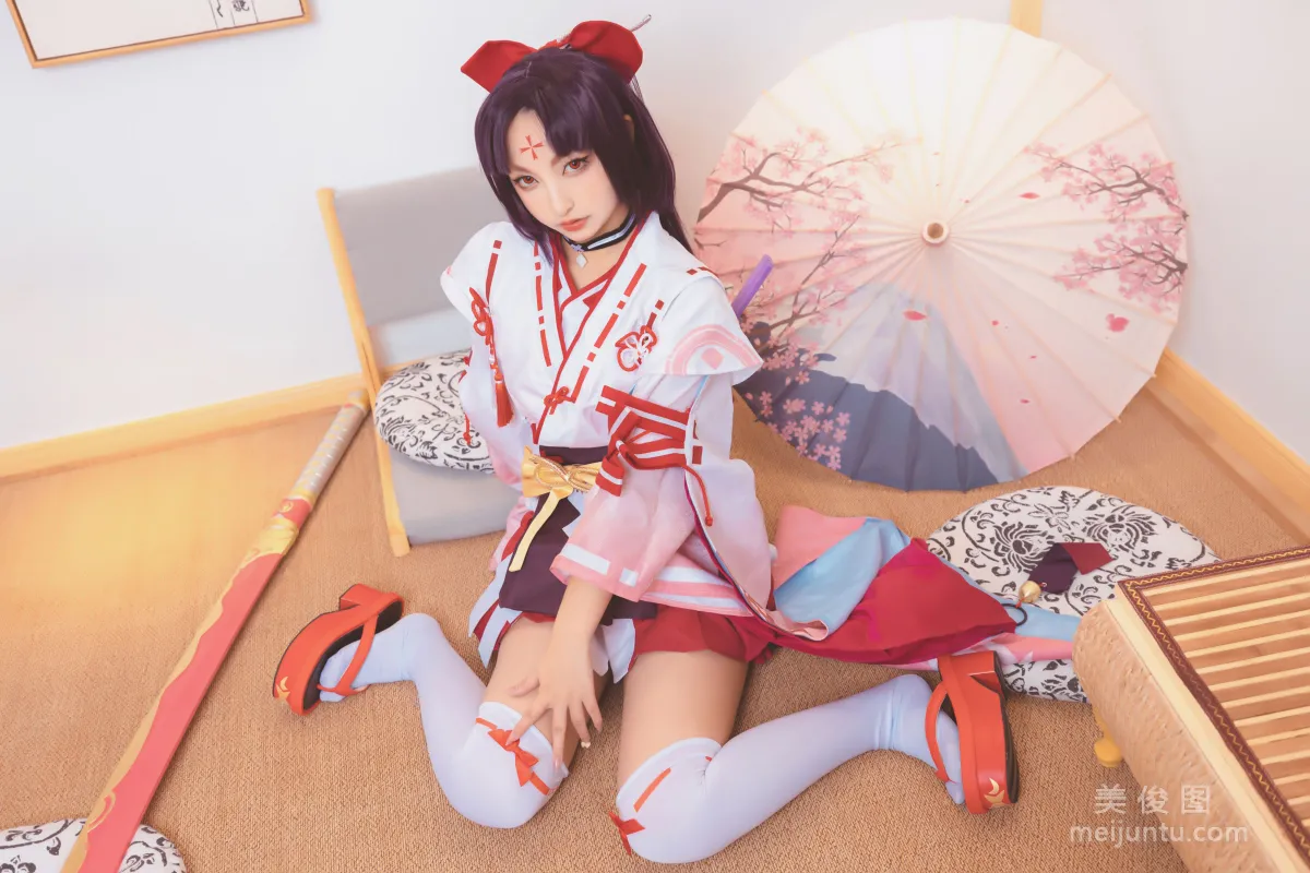 [Cosplay] 神楽坂真冬 《刀ノ語》 寫真集 33