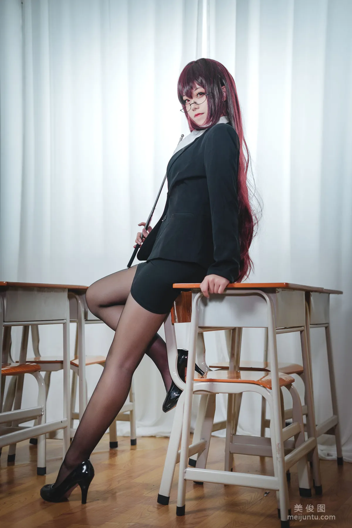 [Cosplay] 蜜汁貓裘 - 師匠教師寫真 4