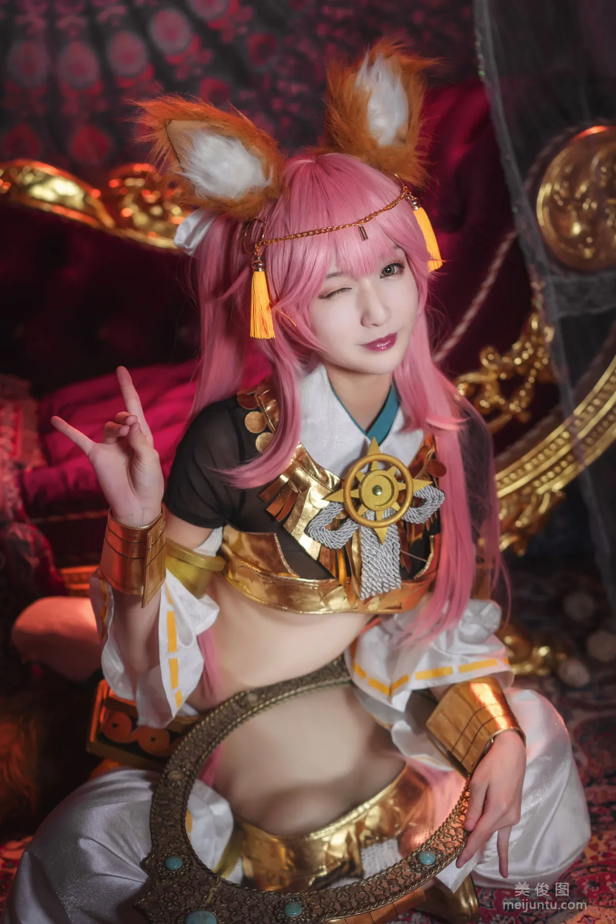 [Cosplay] 鐵闆燒鬼舞w - 玉藻前 神話 寫真集 18