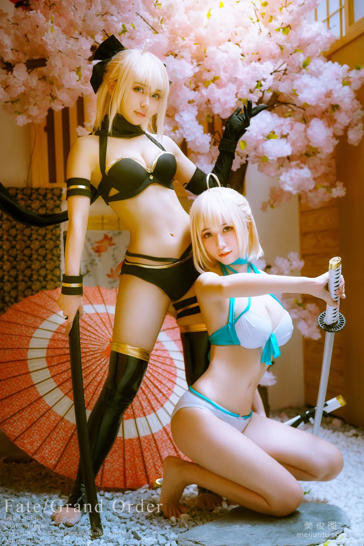 [Cosplay] Miyana咪呀 - 沖田総司 水着 9