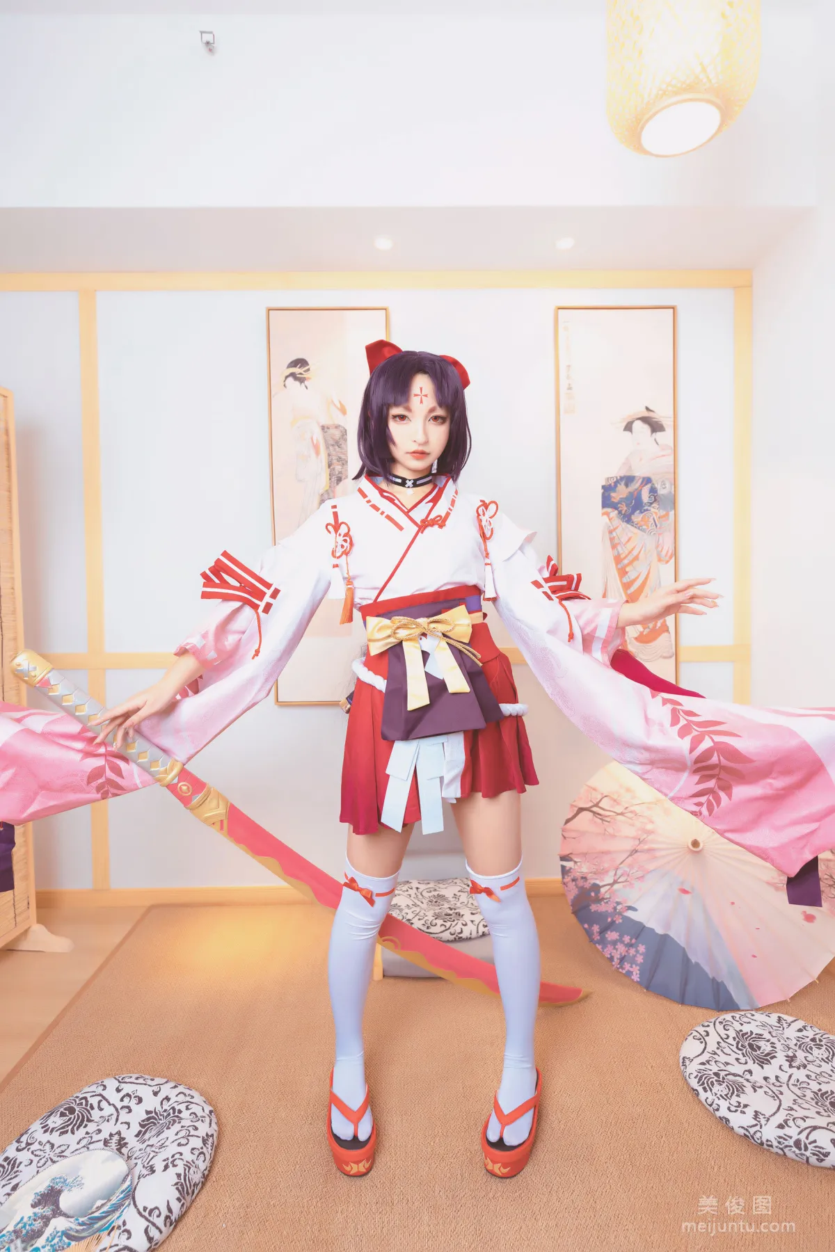 [Cosplay] 神楽坂真冬 《刀ノ語》 寫真集 46