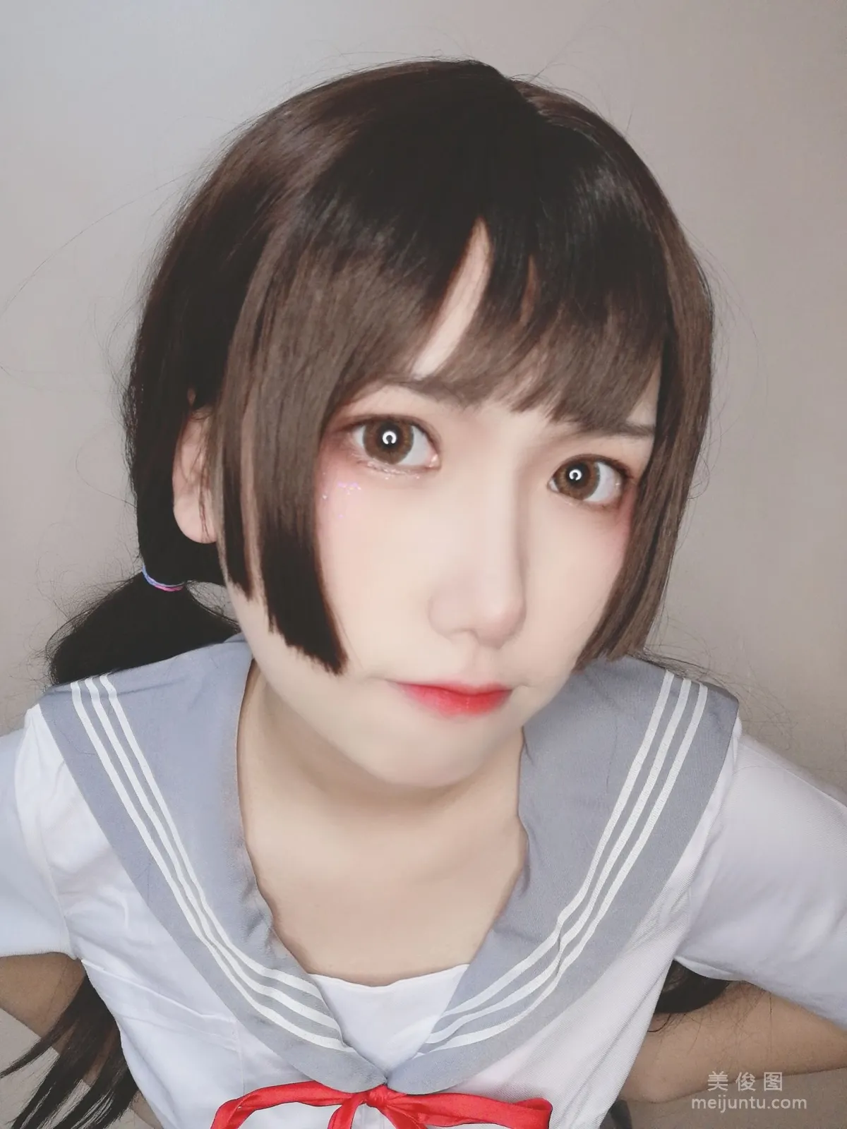 [Cosplay] 芋圆侑子SJ_ - 白丝jk10