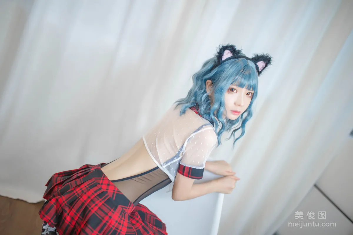 [Cosplay] 疯猫ss - 蓝发 写真集22
