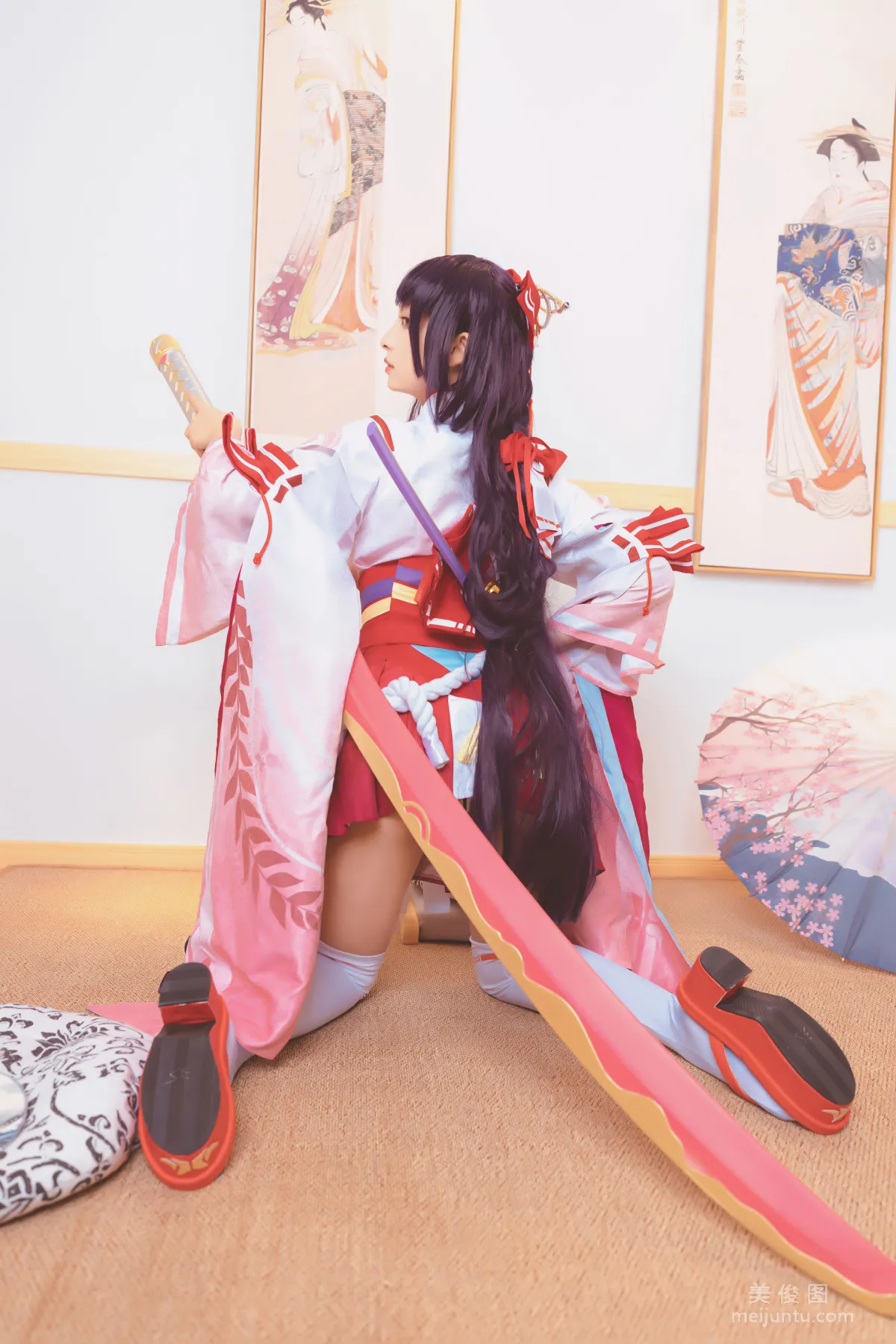 [Cosplay] 神楽坂真冬 《刀ノ語》 寫真集 24