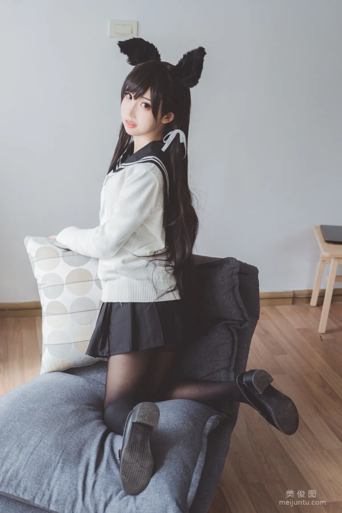 [Cosplay寫真] 可愛人氣Coser面餅仙兒 - 制服愛宕 6