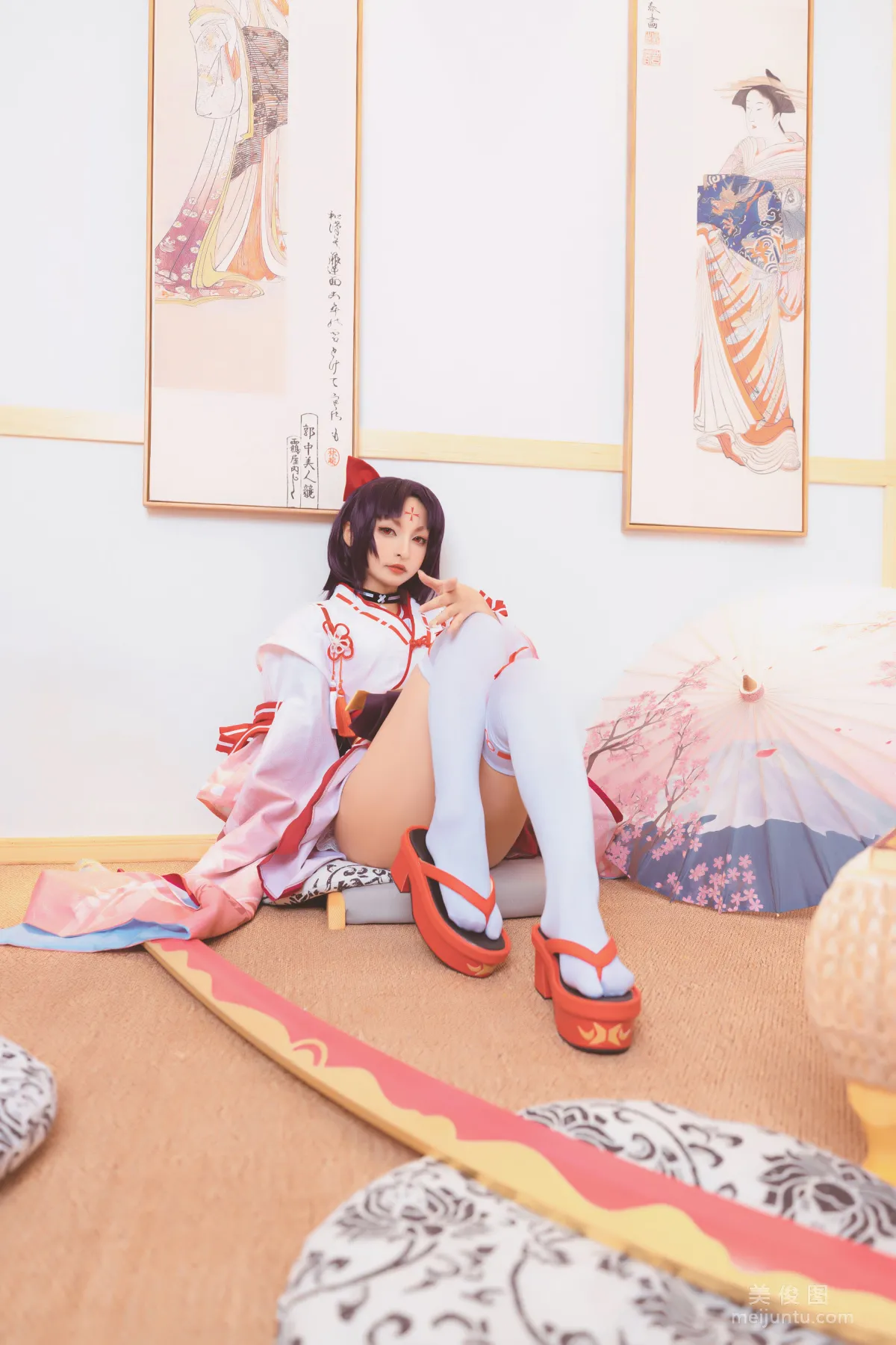 [Cosplay] 神楽坂真冬 《刀ノ語》 寫真集 23
