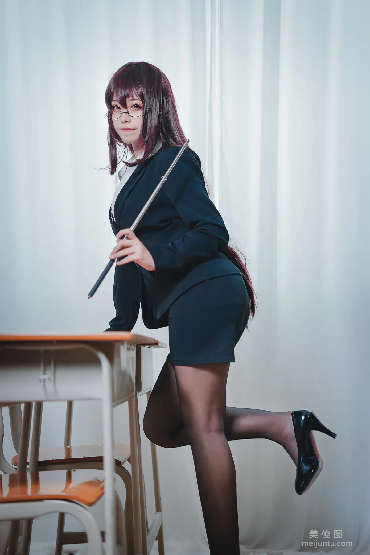 [Cosplay] 蜜汁貓裘 - 師匠教師寫真 9