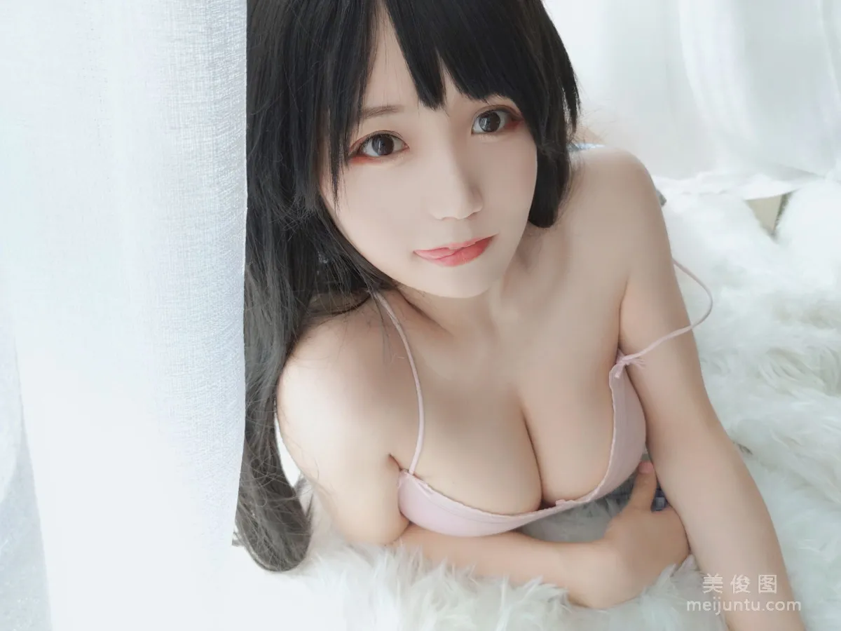 [Cosplay] 動漫博主小倉千代w - 粉色吊帶 寫真集 26