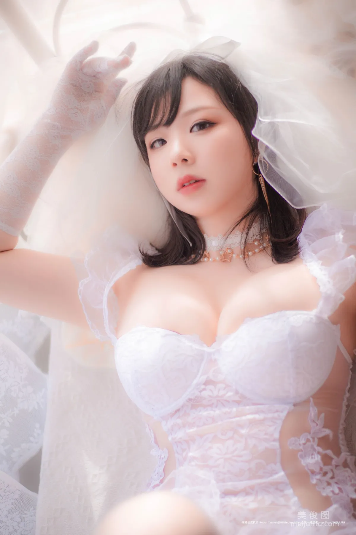 [Cosplay] 皮皮奶可可愛了啦 - 朦胧婚紗 2