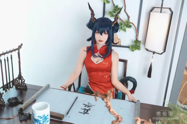 [Cosplay] 神楽坂真冬 - 旗袍魔女 寫真集