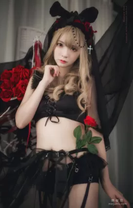 [Cosplay] 瘋貓ss - 黑色玫瑰