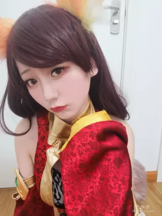 [Cosplay] 動漫博主弦音sic - 王者榮耀 妲己 試妝 寫真集