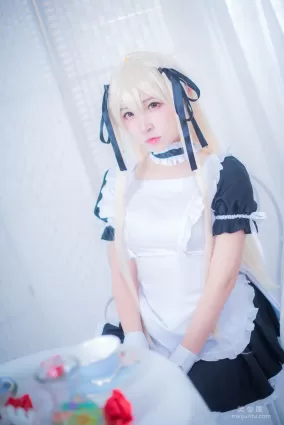 [Cosplay] 人氣Coser二佐Nisa - 穹妹女仆