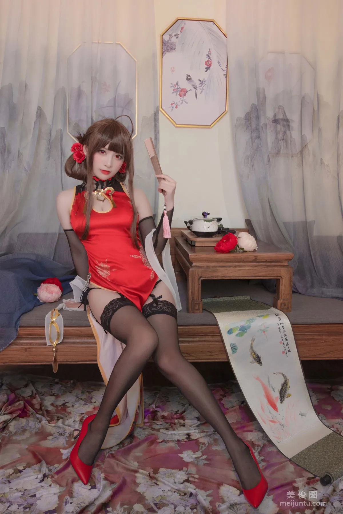 [Cosplay] 星野saori - DSR-50 红牡丹 2