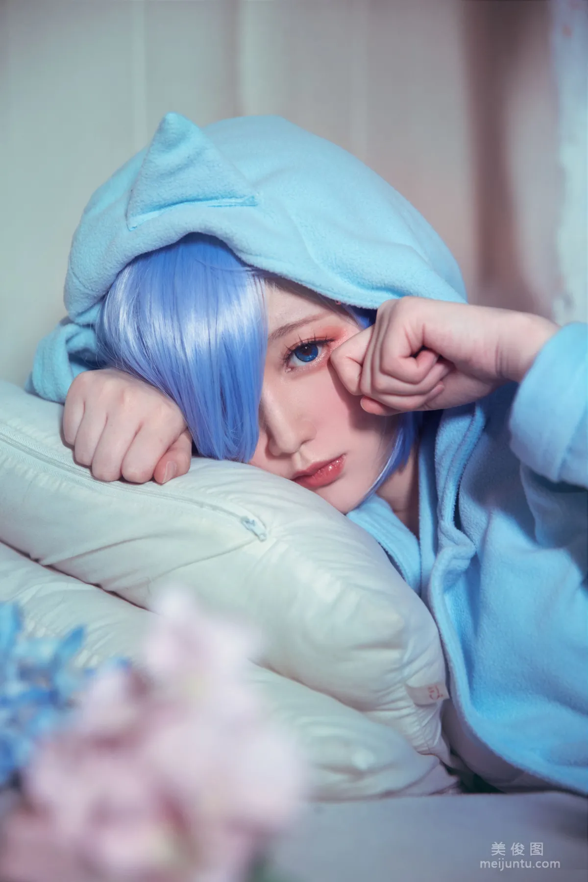 [Cosplay] 動漫博主弦音sic - RE從零開始的異世界生活 蕾姆貓咪睡衣 8