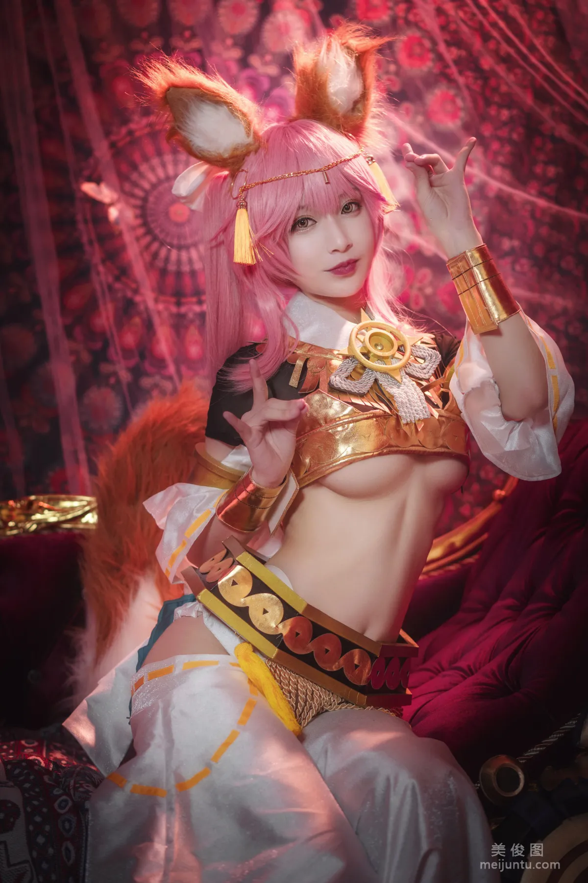 [Cosplay] 鐵闆燒鬼舞w - 玉藻前 神話 寫真集 8